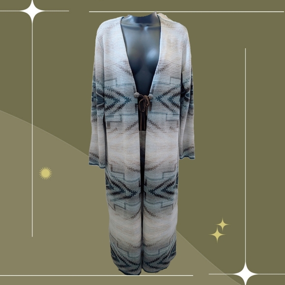 🍋✨Pendleton Merino Wool Pinyon Duster Women S